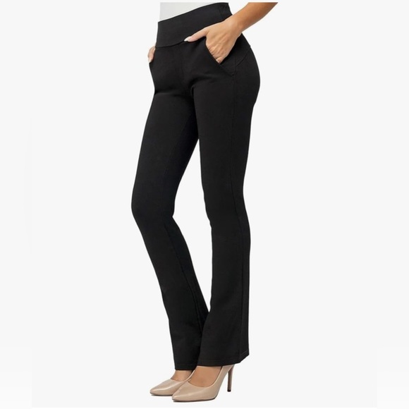 NEW Conceited Women’s High Waist Wear To Work Pants Black Size M - Picture 3 of 10